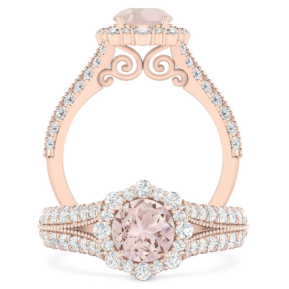 Rose Gold - Morganite