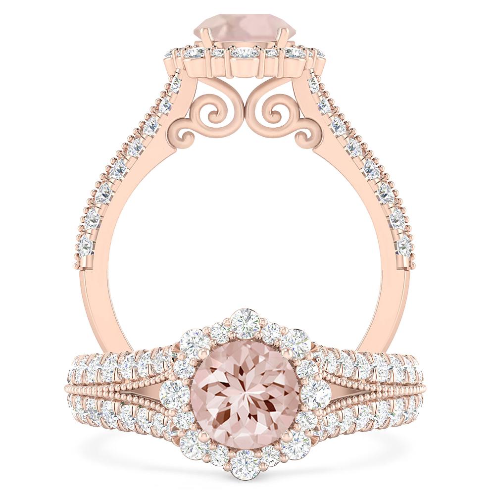 Rose Gold - Morganite