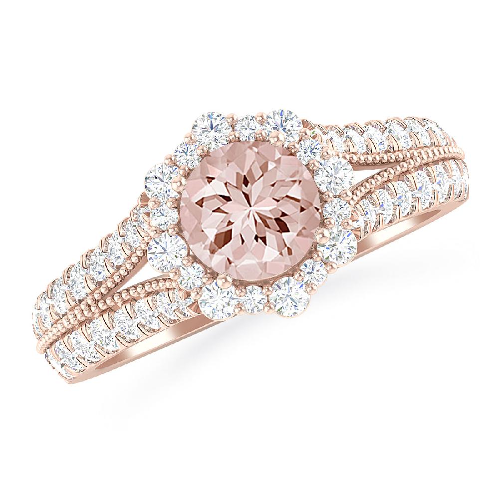 Rose Gold - Morganite