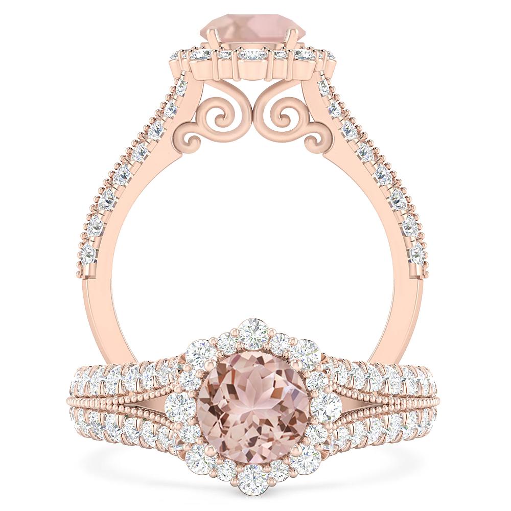 Rose Gold - Morganite