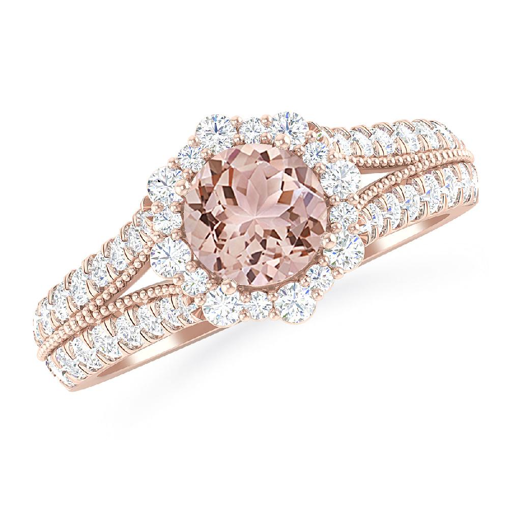 Rose Gold - Morganite