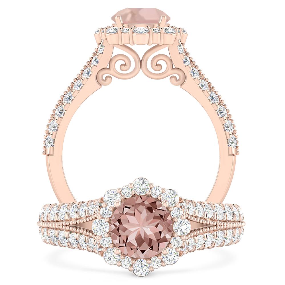 Rose Gold - Morganite