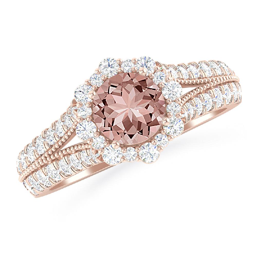 Rose Gold - Morganite