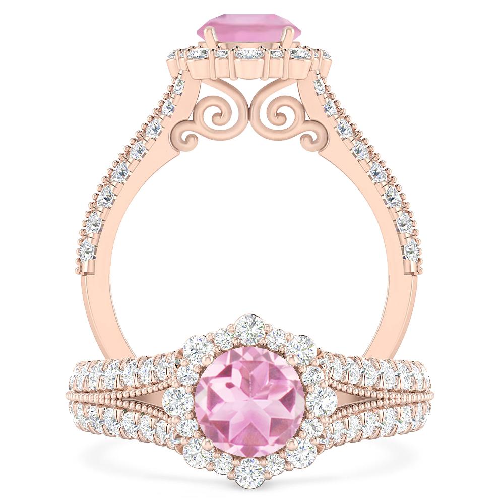 Rose Gold - Pink Tourmaline