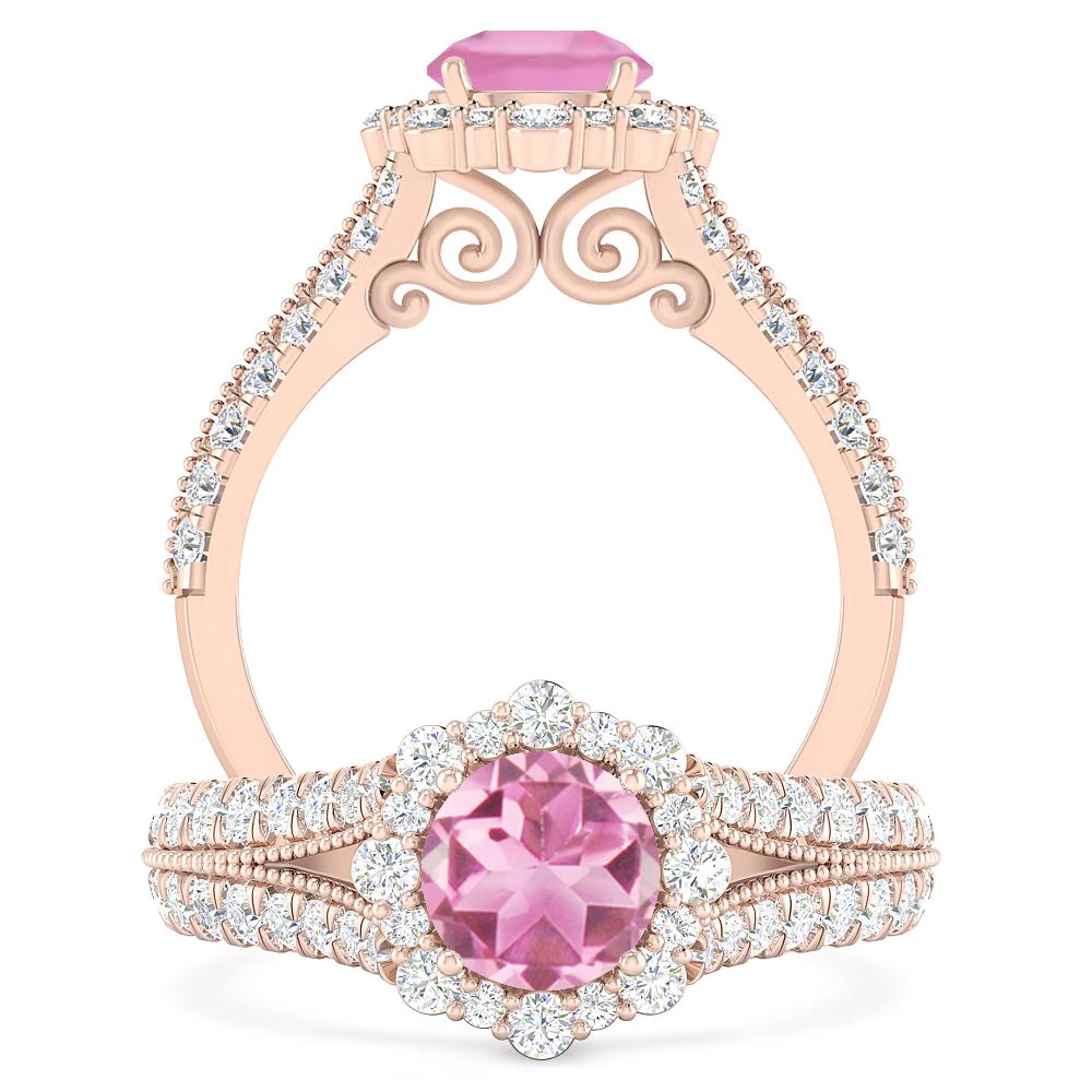 Rose Gold - Pink Tourmaline