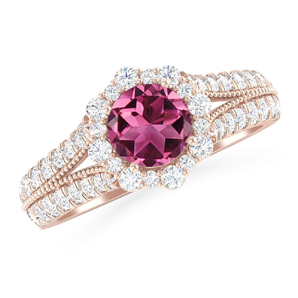 Rose Gold - Pink Tourmaline