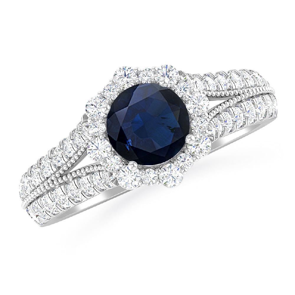 White Gold - Sapphire