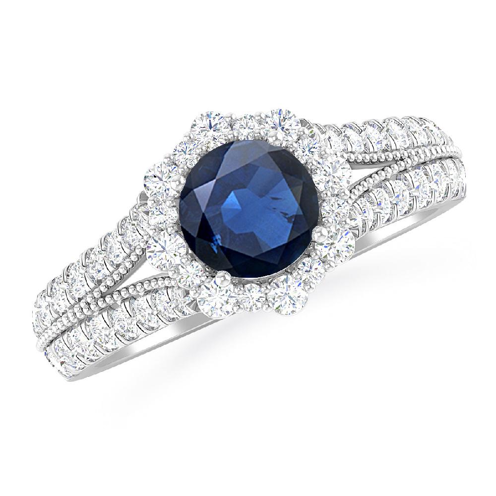 White Gold - Sapphire