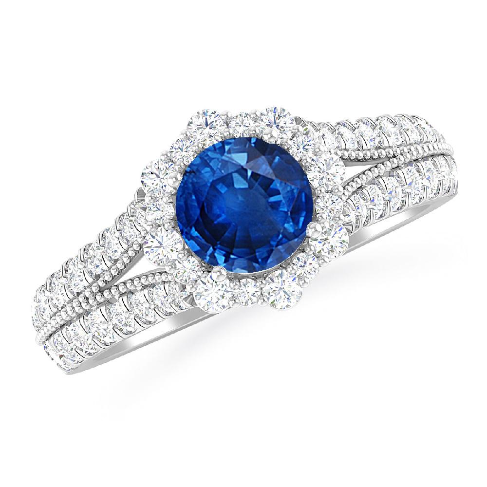 White Gold - Sapphire