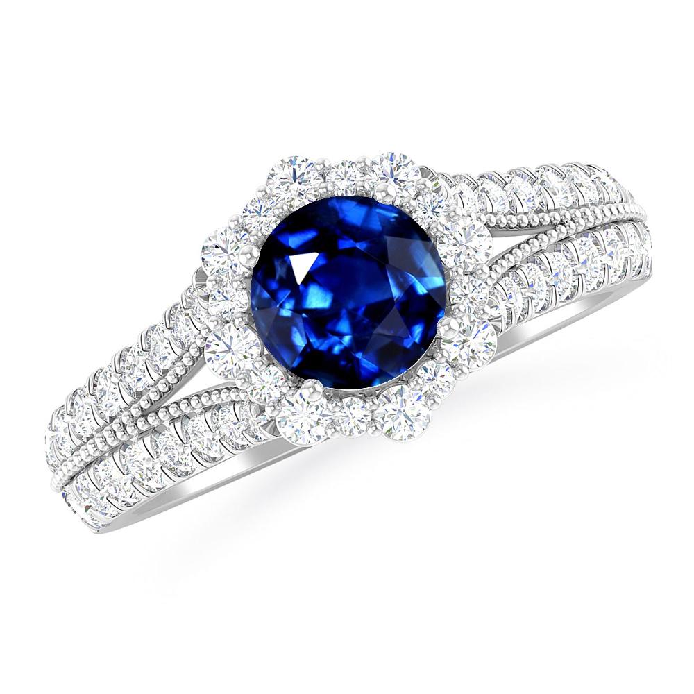 White Gold - Sapphire