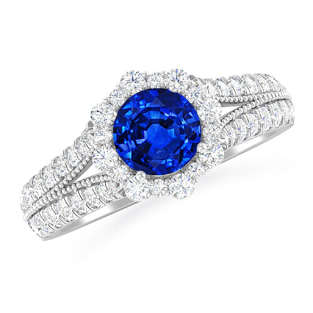 White Gold - Sapphire