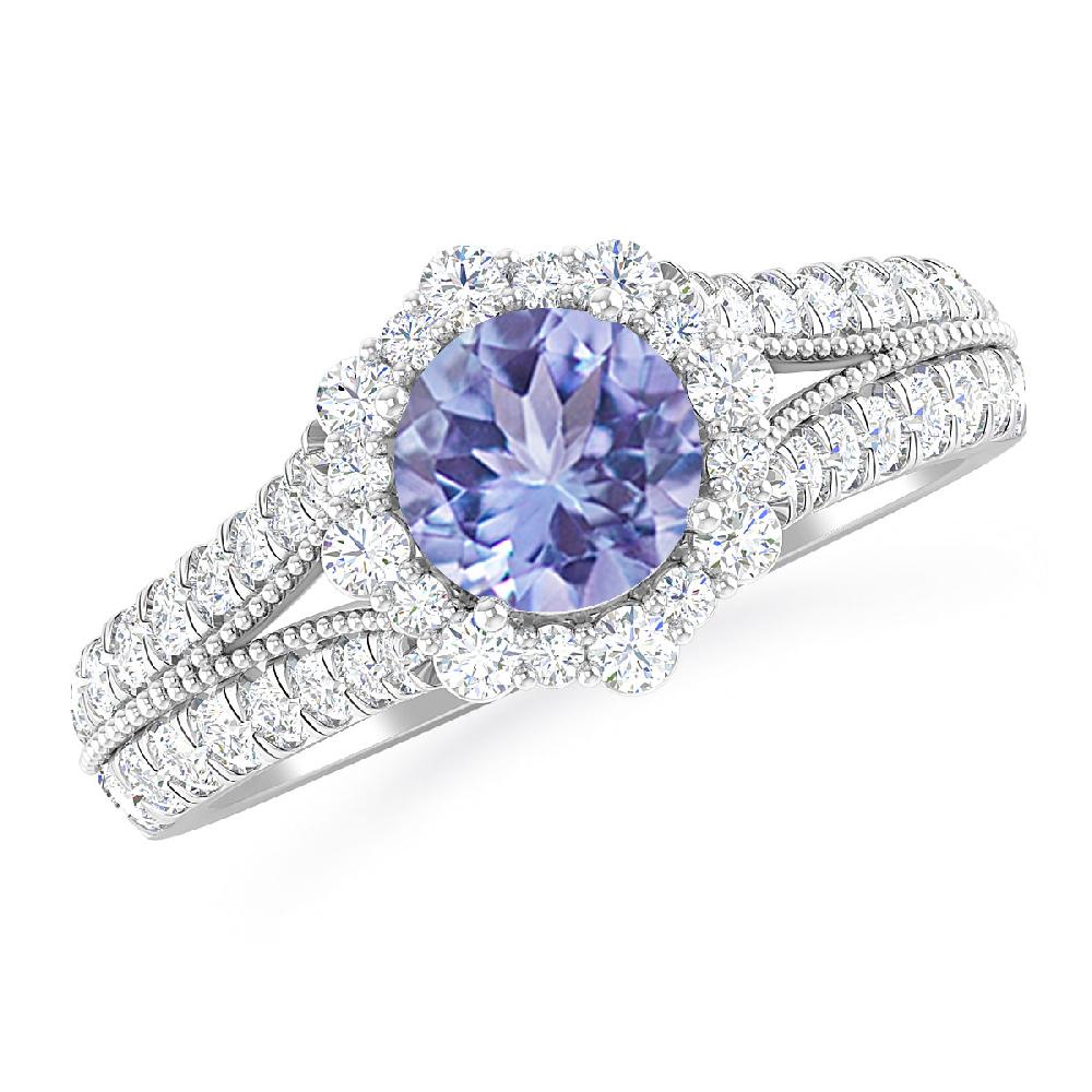 White Gold - Tanzanite