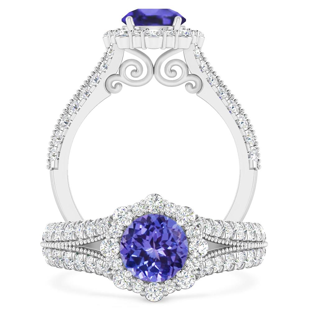 White Gold - Tanzanite