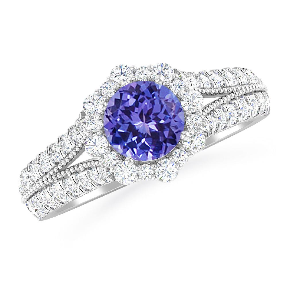 White Gold - Tanzanite