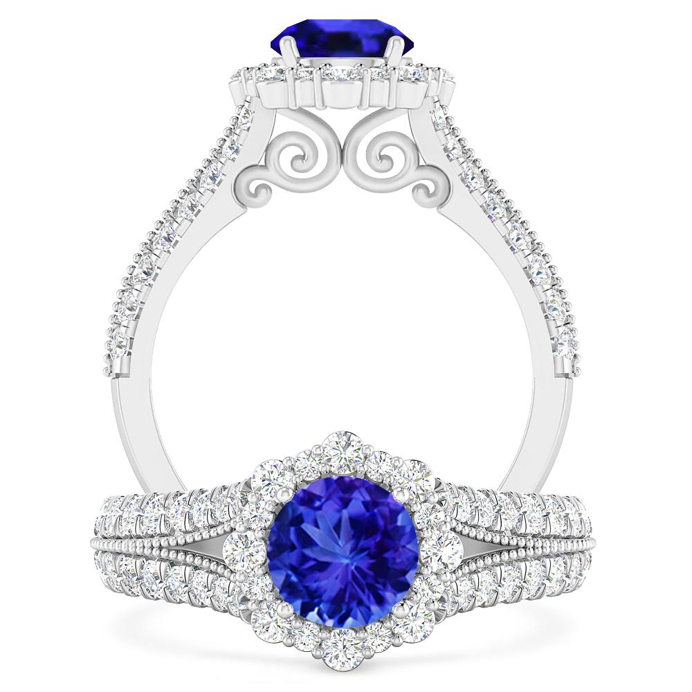 White Gold - Tanzanite