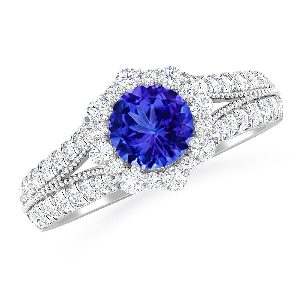 White Gold - Tanzanite