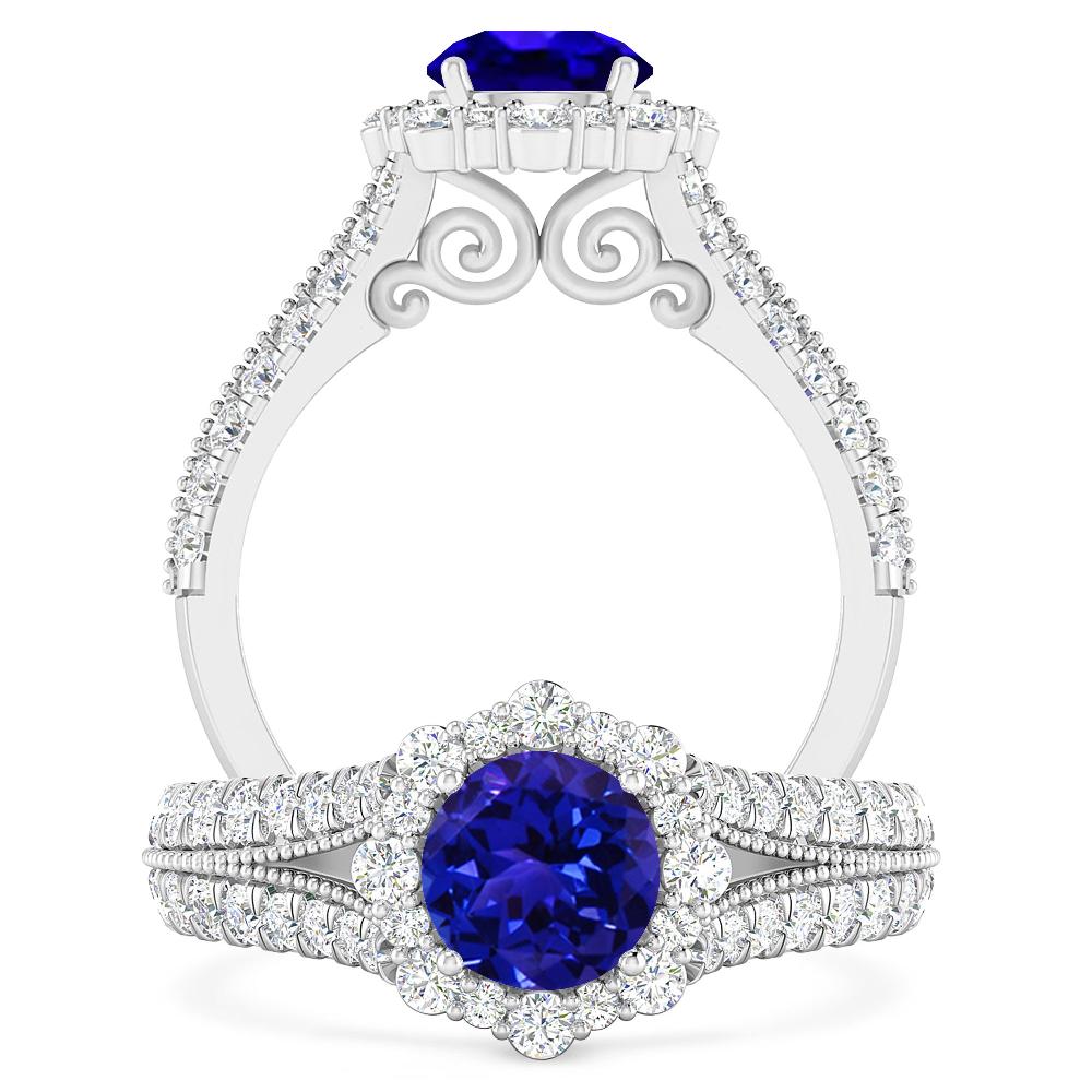 White Gold - Tanzanite