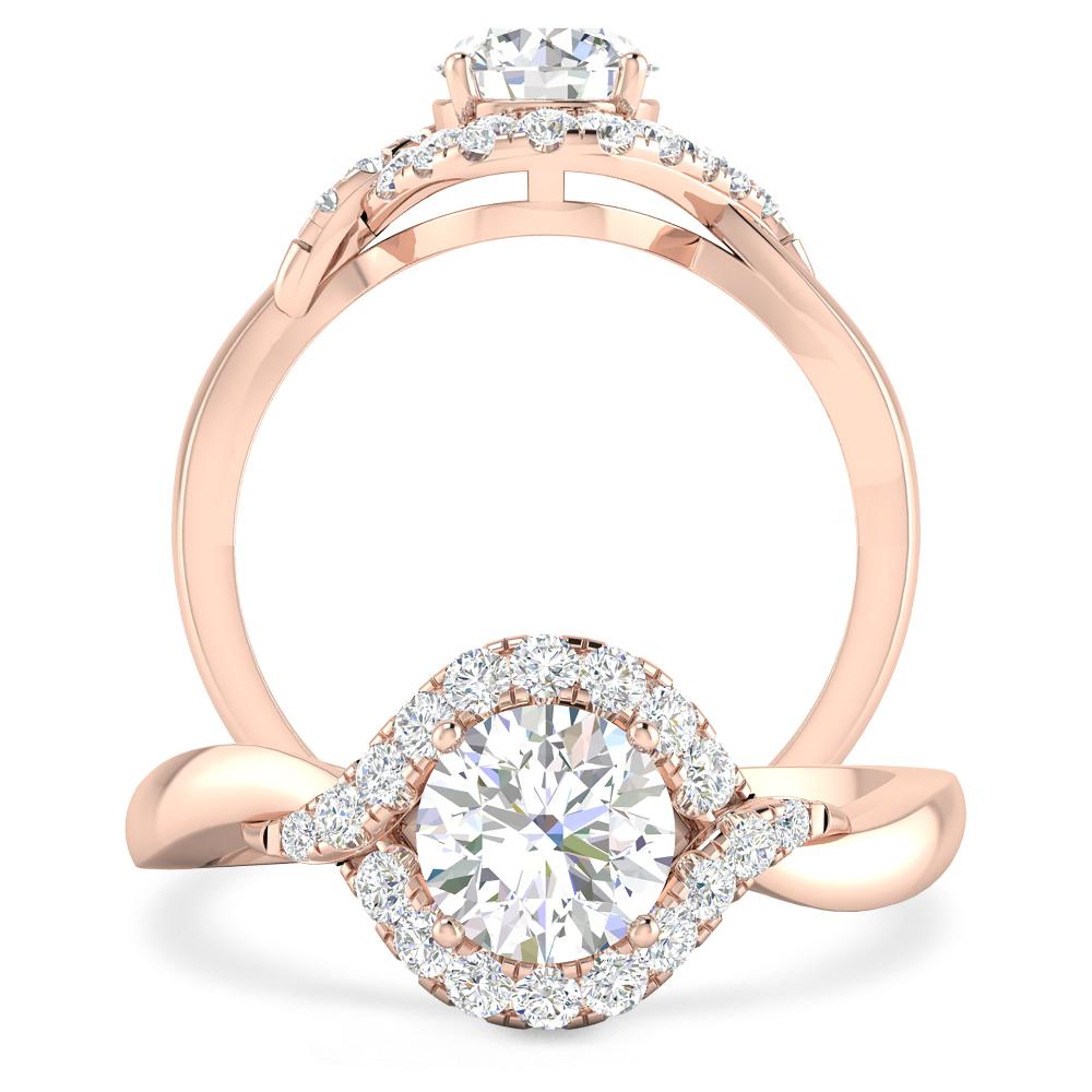 Rose Gold - Diamond