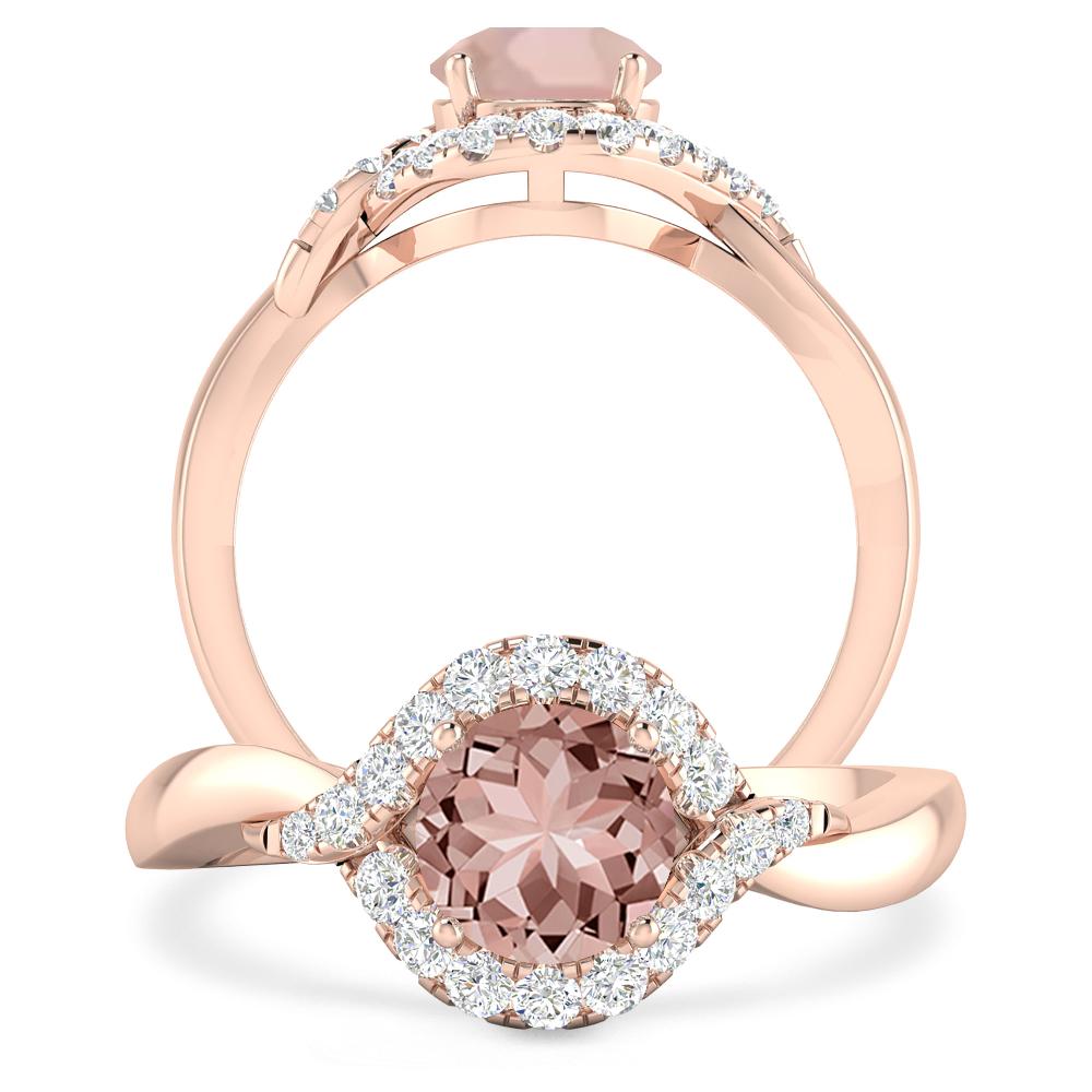 Rose Gold - Morganite