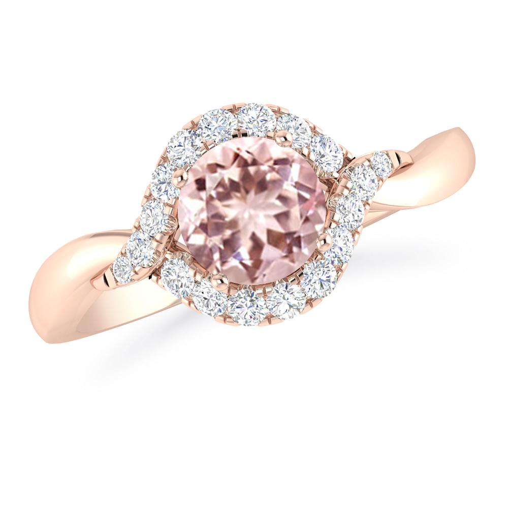 Rose Gold - Morganite