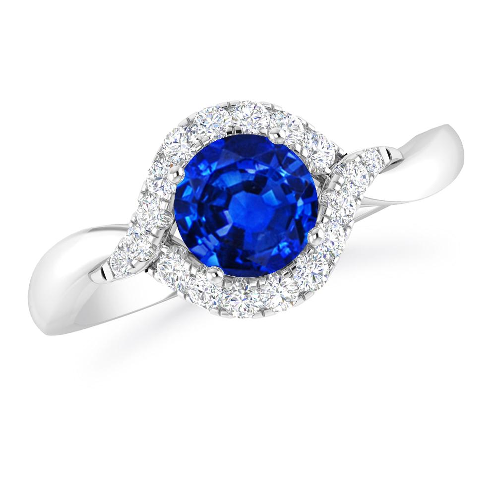 White Gold - Sapphire