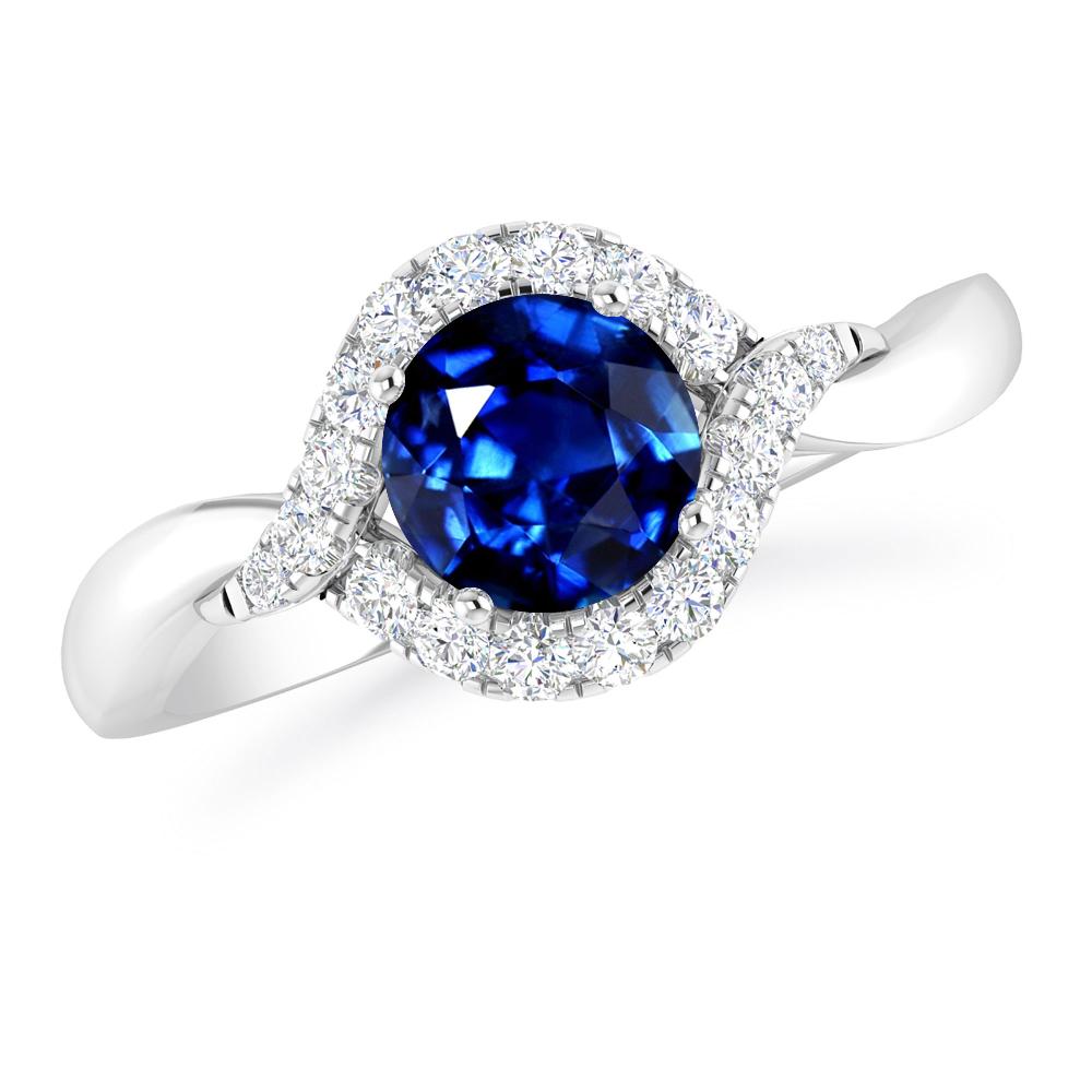 White Gold - Sapphire