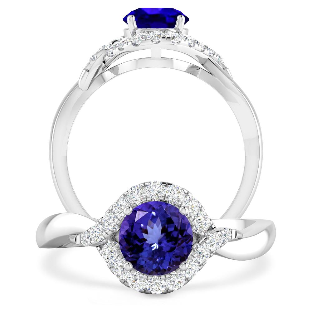 White Gold - Tanzanite