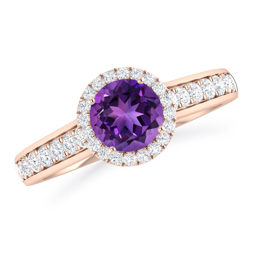 Rose Gold - Amethyst