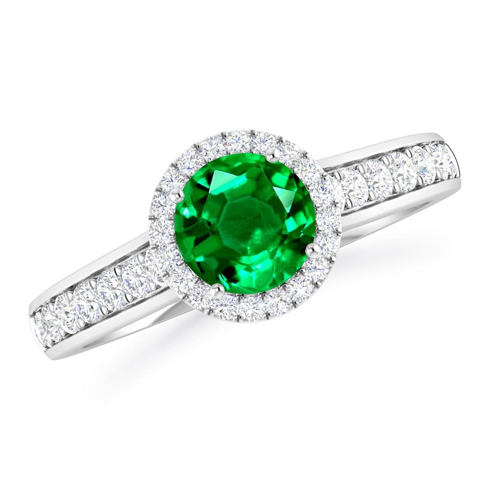 White Gold - Emerald