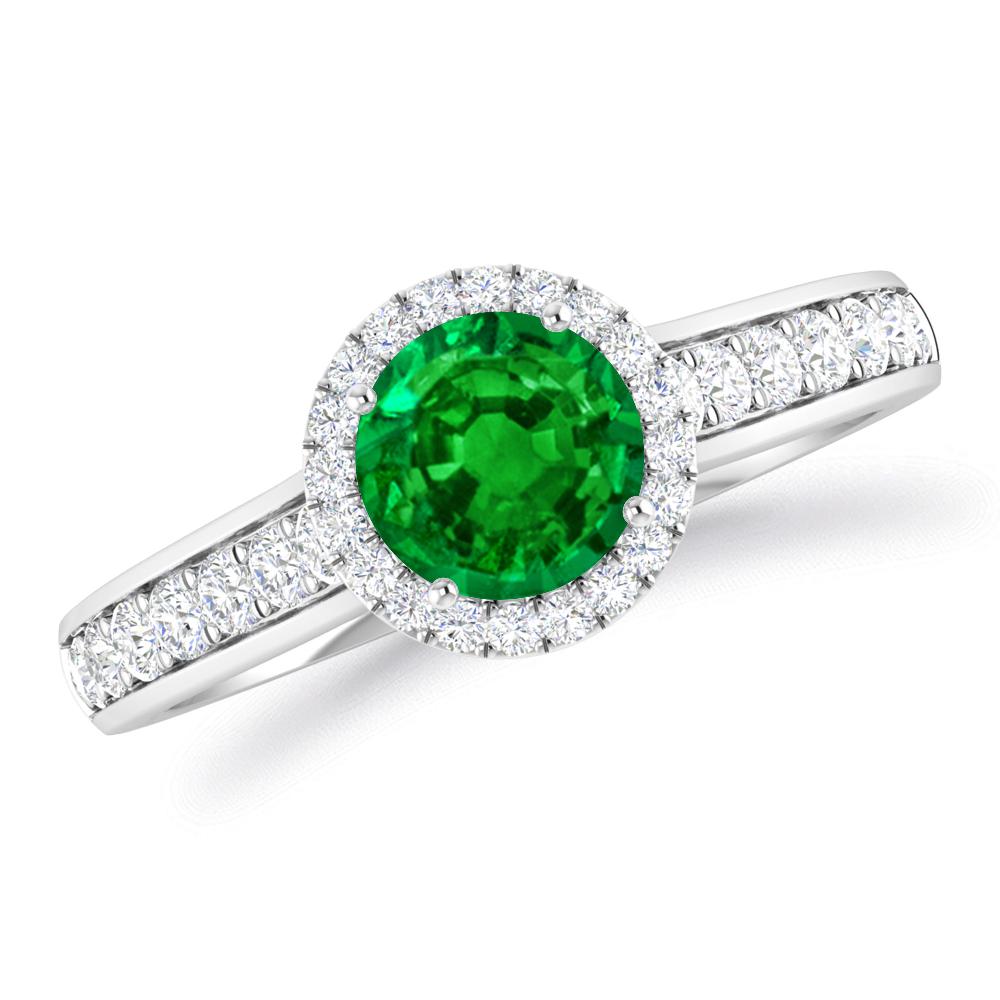 White Gold - Emerald