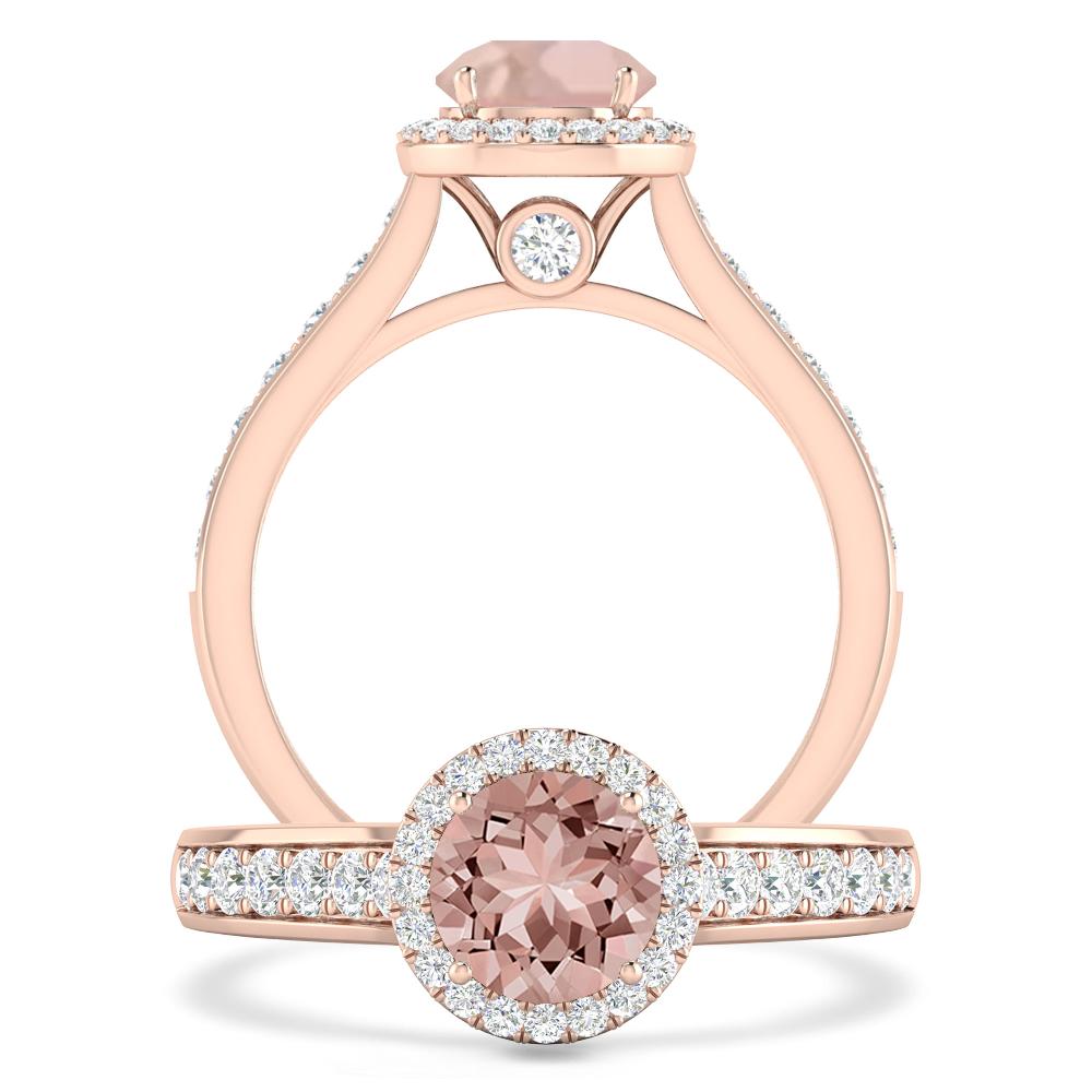 Rose Gold - Morganite