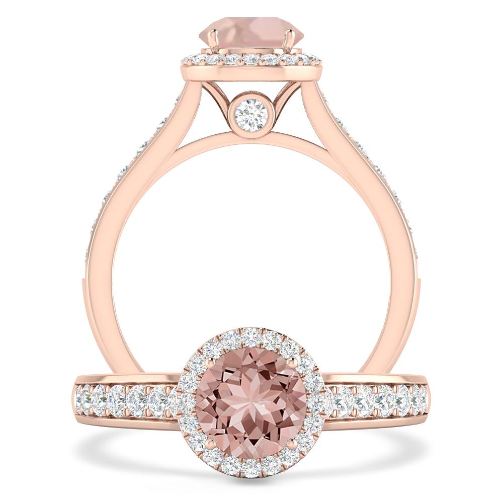 Rose Gold - Morganite