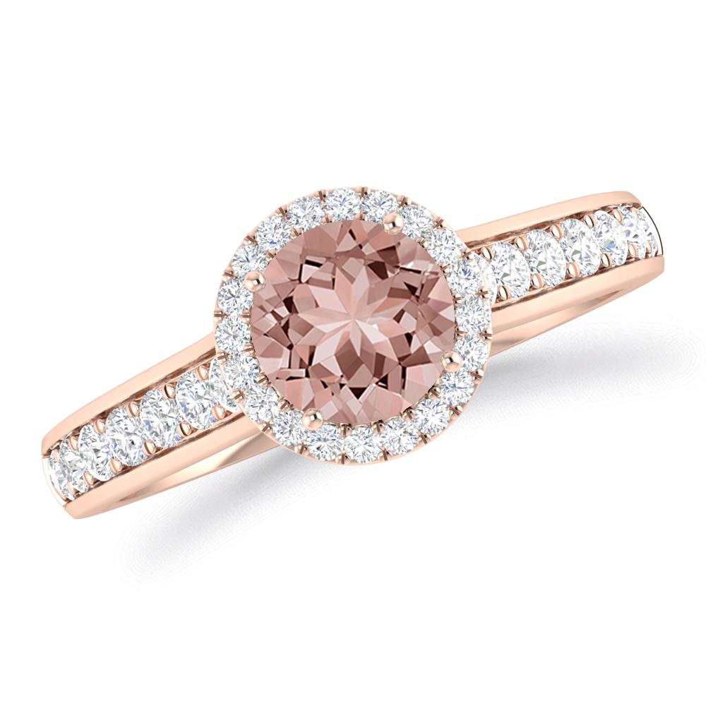 Rose Gold - Morganite