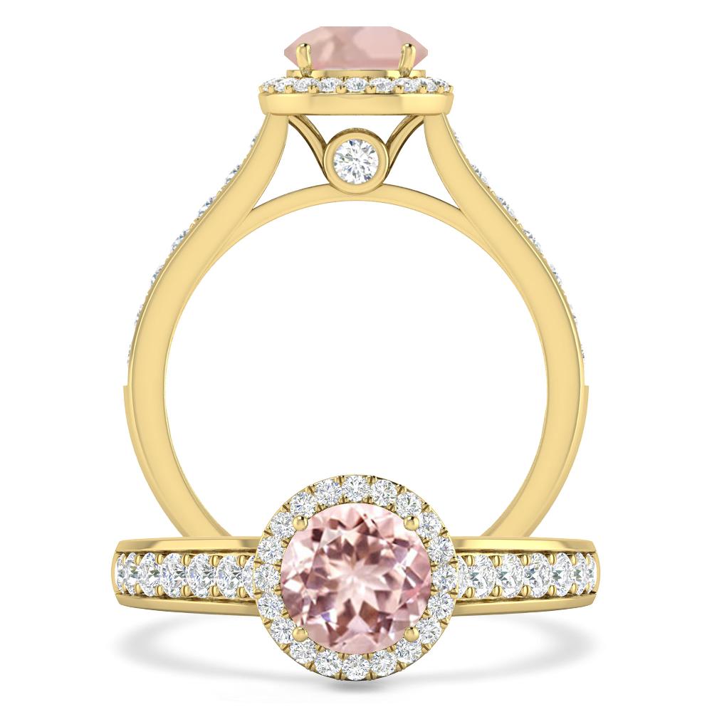 Yellow Gold - Morganite