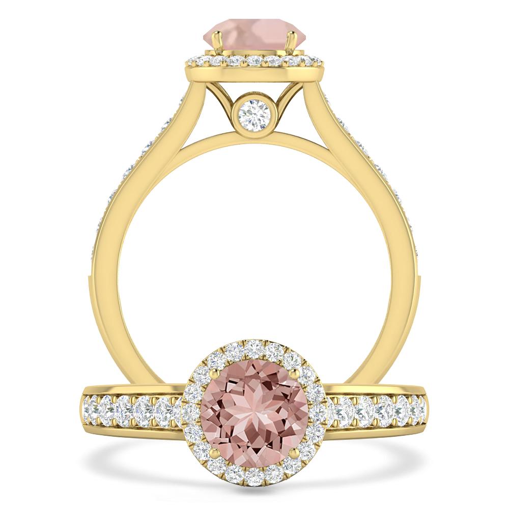 Yellow Gold - Morganite