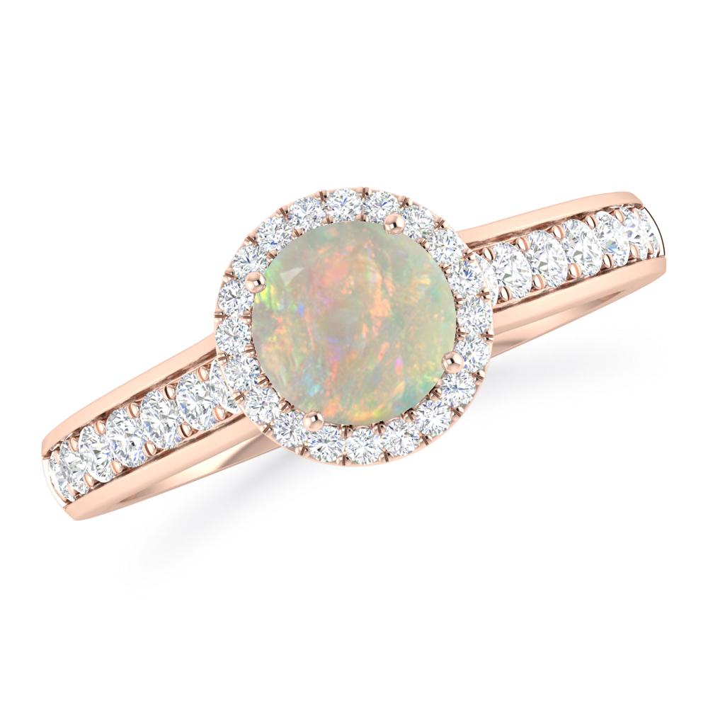 Rose Gold - Opal