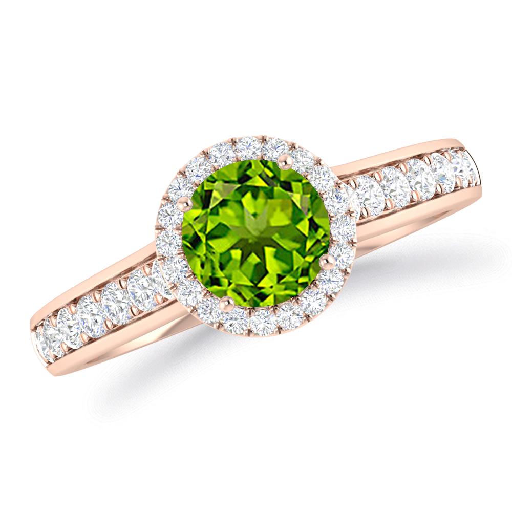 Rose Gold - Peridot