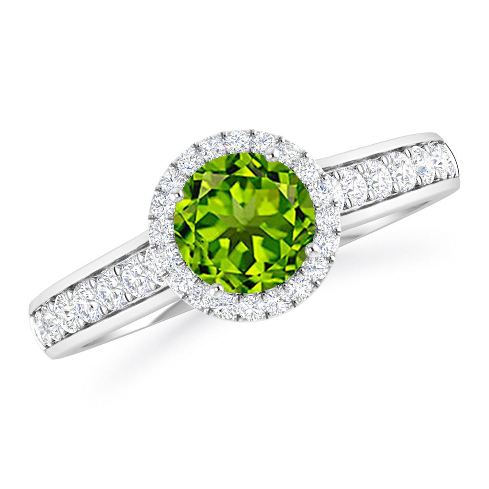 White Gold - Peridot