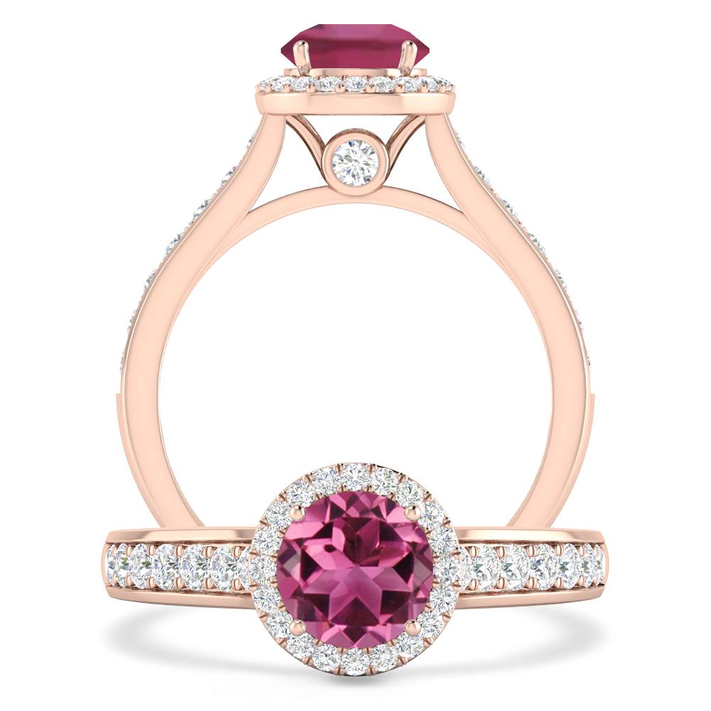 Rose Gold - Pink Tourmaline