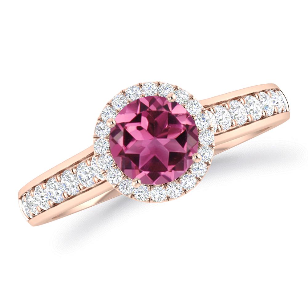 Rose Gold - Pink Tourmaline