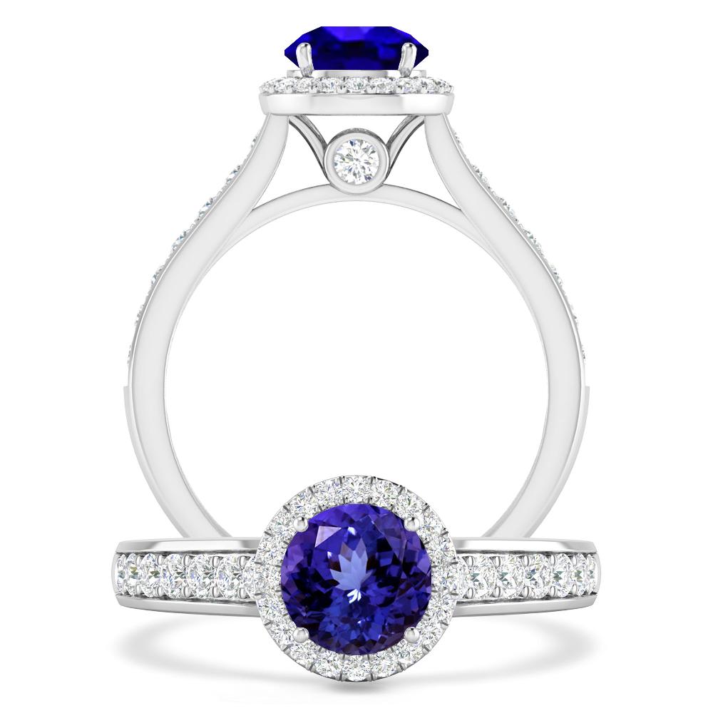 White Gold - Tanzanite