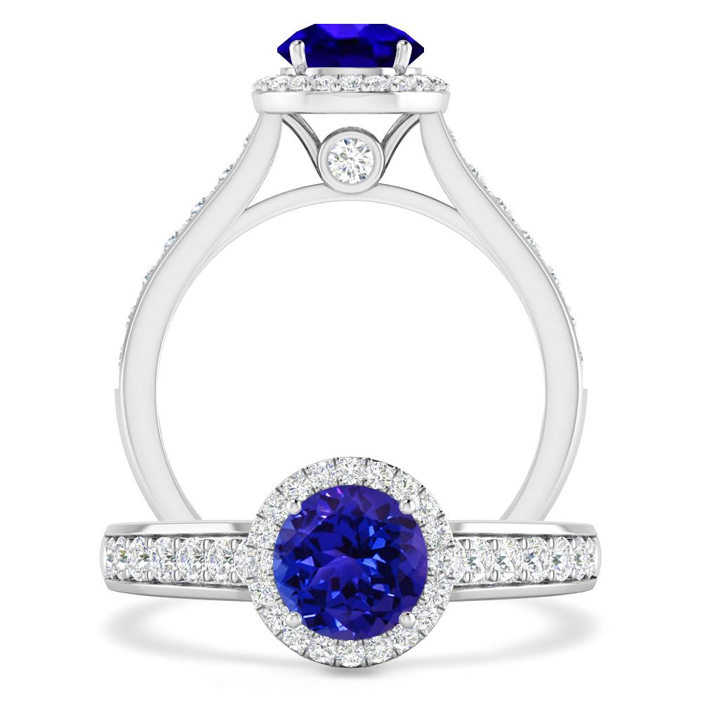 White Gold - Tanzanite