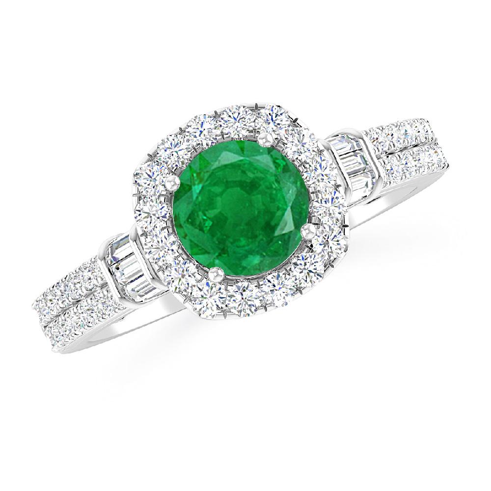 White Gold - Emerald