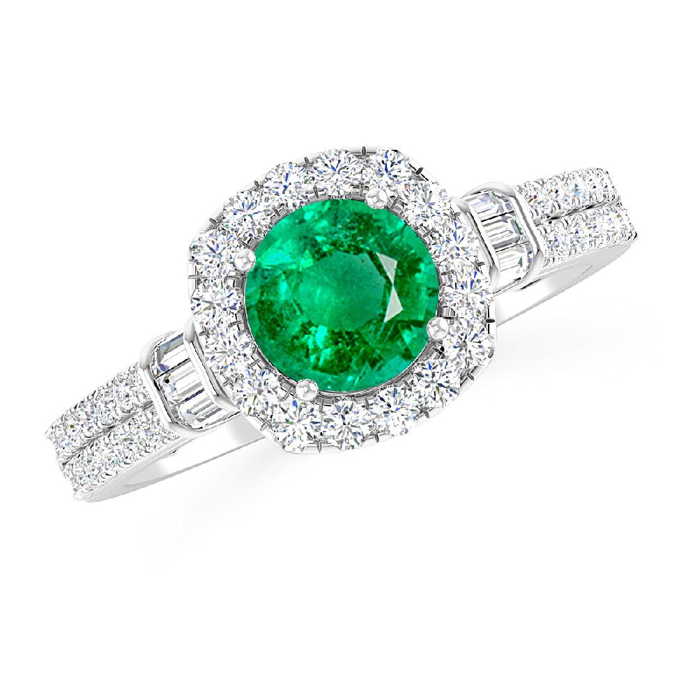 White Gold - Emerald