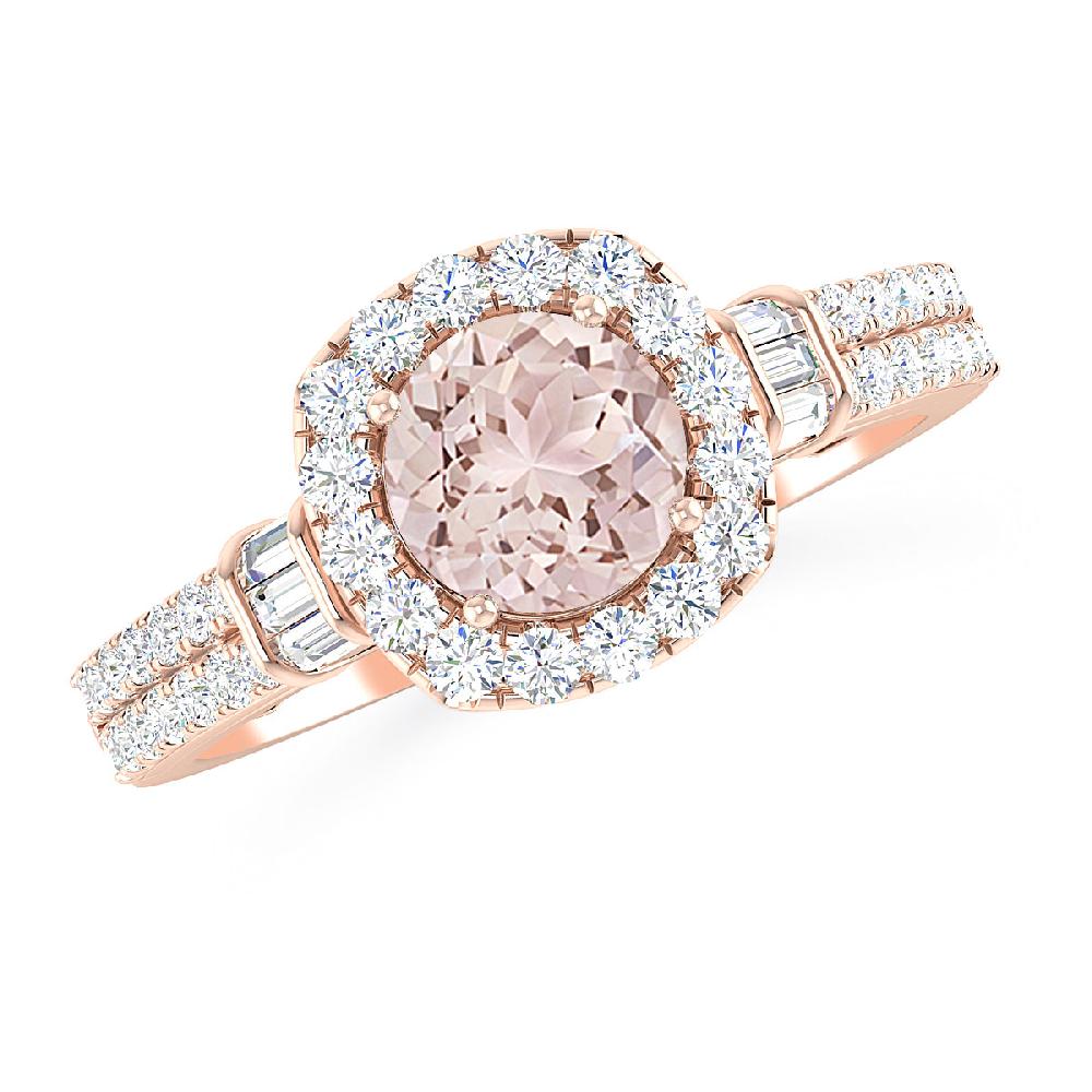 Rose Gold - Morganite