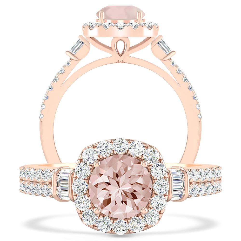 Rose Gold - Morganite