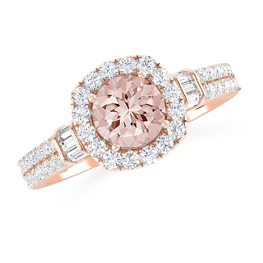 Rose Gold - Morganite