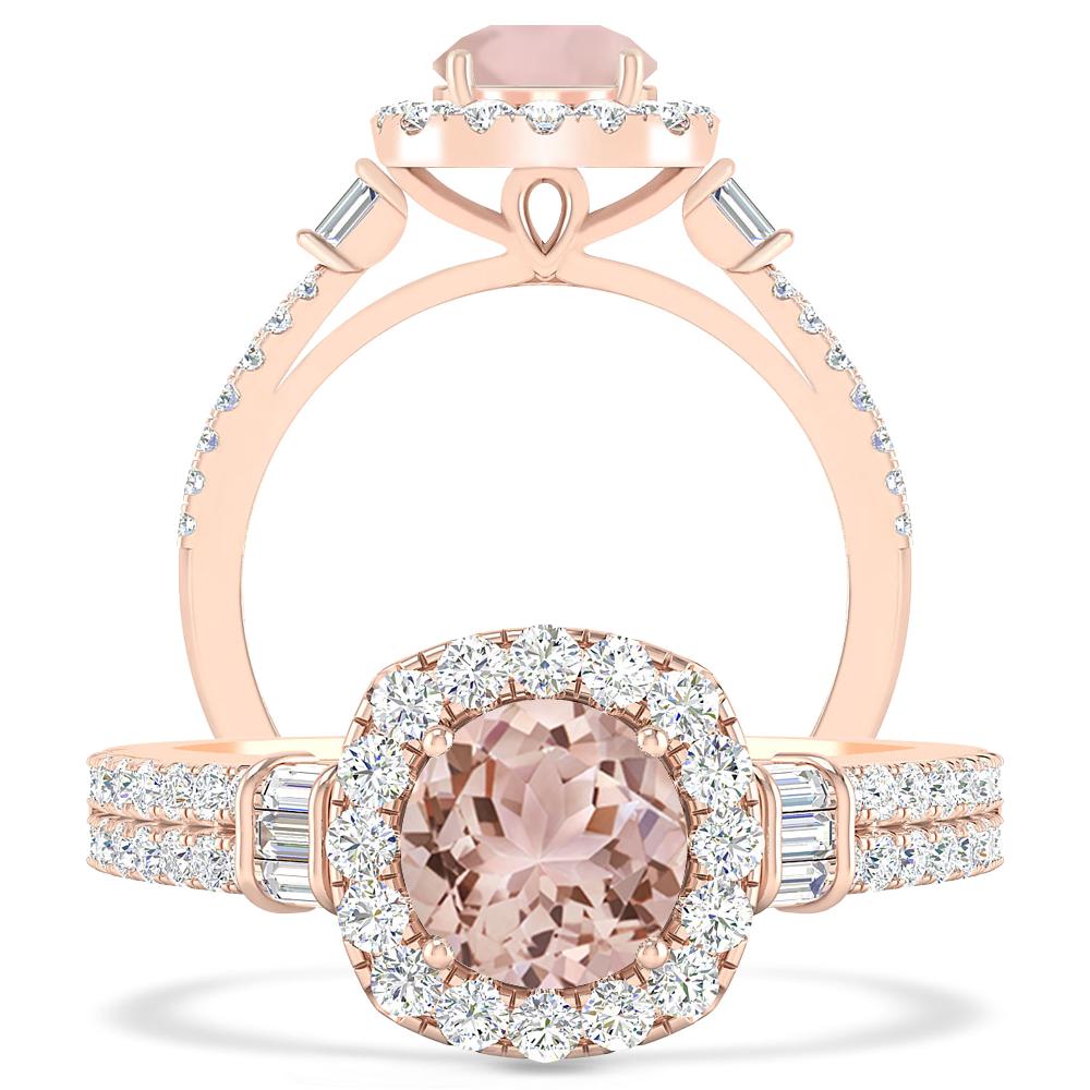 Rose Gold - Morganite