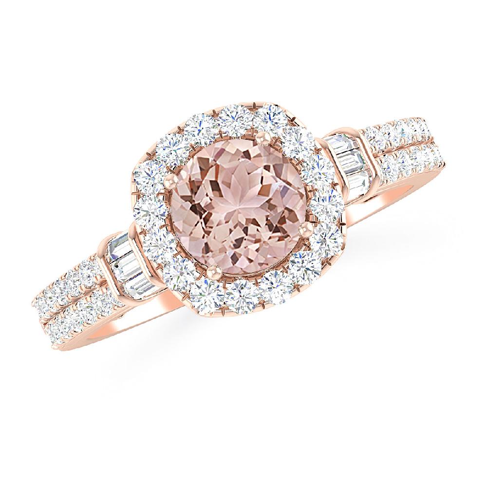 Rose Gold - Morganite