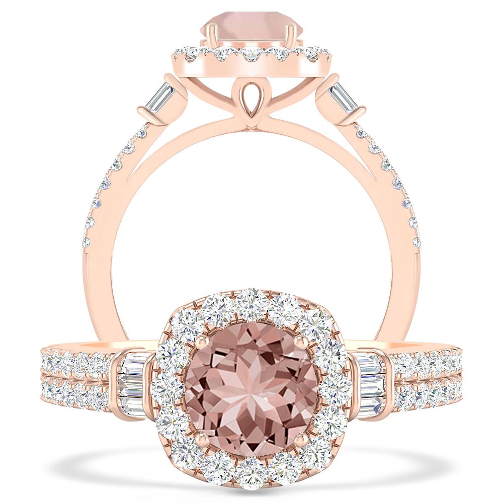 Rose Gold - Morganite